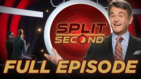 Split Second Weeknights 730p Free Full Episode Game Show Network