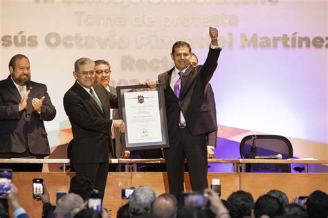 Toma Protesta Como Rector De La Uadec Octavio Pimentel Mart Nez Palabramx