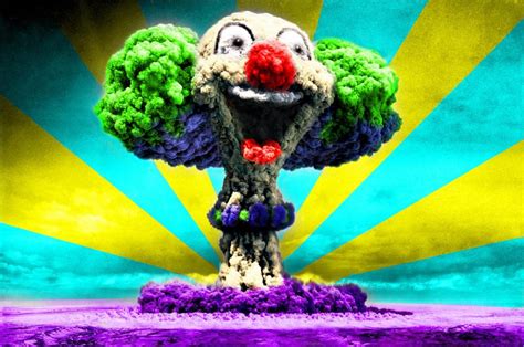 Atomic Bomb Mushroom Clown HD Wallpapers | Epic Desktop Backgrounds