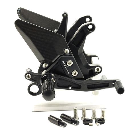 Mg Biketec Rearset Kit Black Folding Footpegs Ktm Super Duke