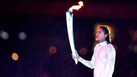 How Cathy Freeman Came To Light The Olympic Cauldron In Sydney Nbc Sports