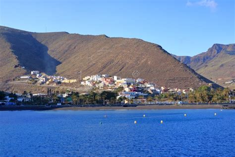 Port And Town San Sebastian La Gomera Island Canary Spain Stock