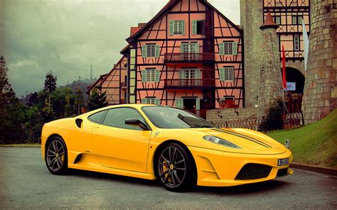 Ferrari 458 Italia Amarillo cupé deportivo amarillo Coches Ferrari