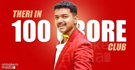 Theri In 100 Crore Club That Too In Just 7 Days