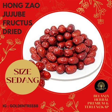 Jual Gram Premium Angco Red Dates Hong Zao Fructus Jujube