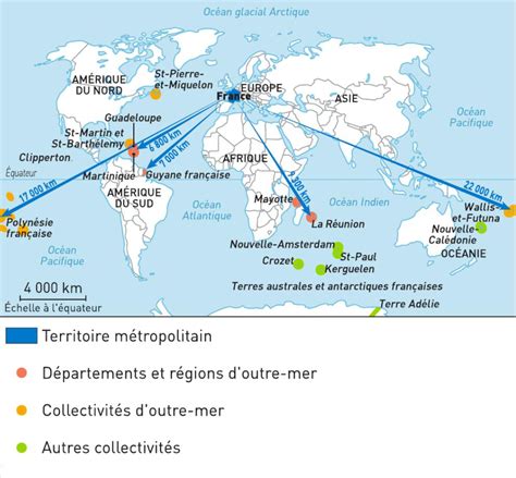 Carte France D Outre Mer
