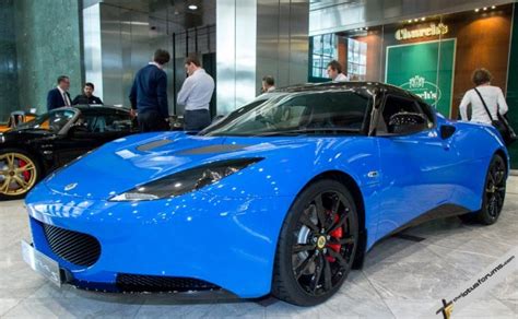 PICS VIDEO Lotus Launch Exige LF1 At Canary Wharf MotorExpo