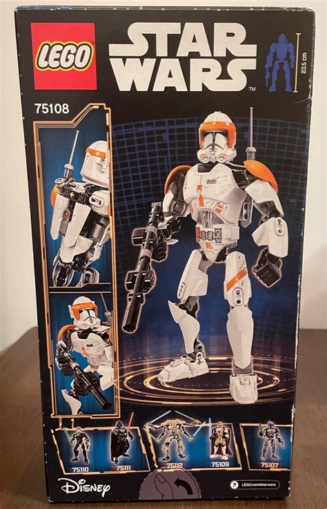 LEGO Star Wars Clone Commander Cody 75108 Buildable Figure Disney Clone