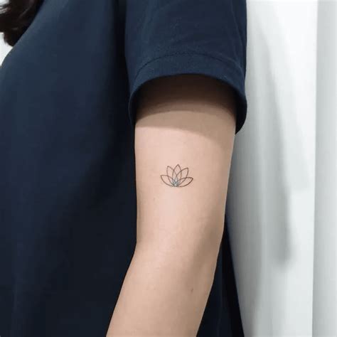 28 Lotus Flower Tattoos To Help You Find Your Zen