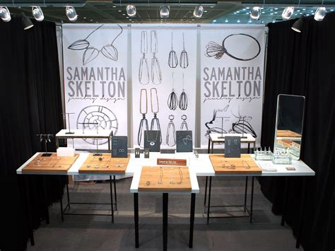 Show Booth Jewelry Display Samantha Skelton Jewelry Design At Acc Baltimore Creative Jewelry