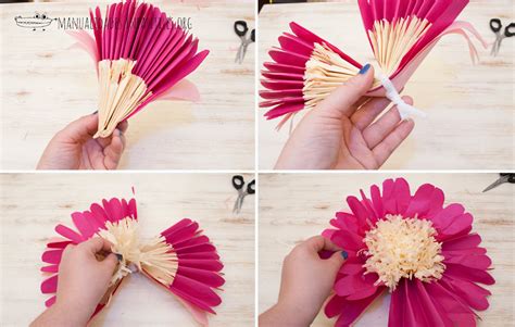 10 Mejor Para Como Hacer Flores De Papel De Seda Paso A Paso Alyshia