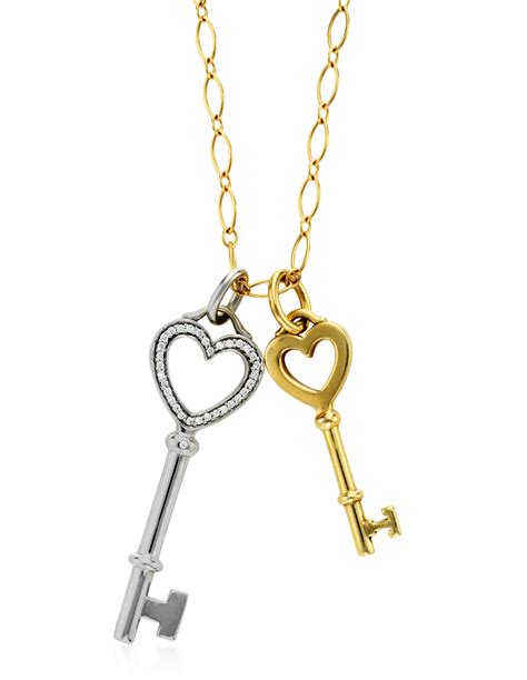 Tiffany And Co Chain Necklace With Two Tiffany Key Pendants Christies