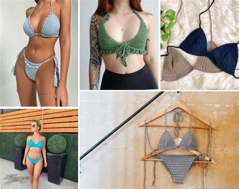 Crochet Bikini Top Patterns For Summer Crochet Knit Too