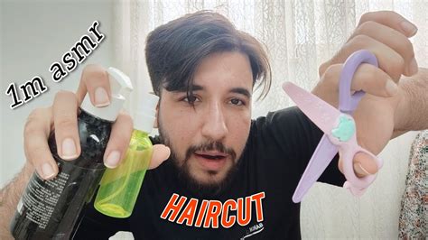 Fast And Aggressive Haircut Minute Asmr Youtube