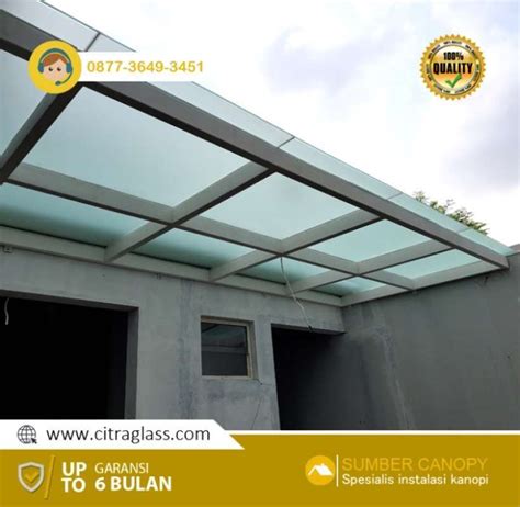 Jual Canopy Kaca Kanopi Atap Tempered Glass Carport Di Seller Owl