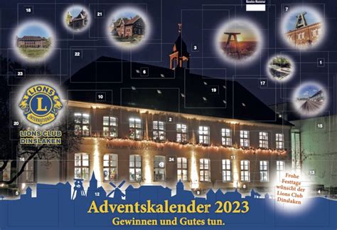 Dinslaken Adventskalender Des Lions Clubs Gewinne Des Dezember