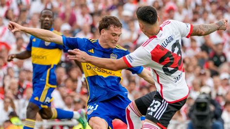 Empate Superclásico River Plate y Boca Juniors igualaron 1 1 por la