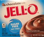 Calories In Jello Sugar Free Chocolate Pudding