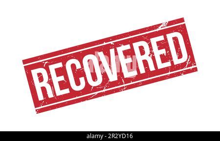 Recovered Rubber Stamp Seal Vector Stock Vector Image Art Alamy