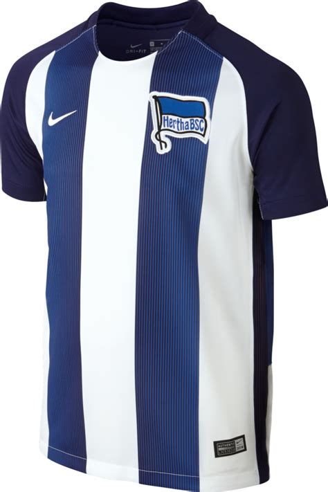 Nike Hertha BSC Berlin Home Trikot Kinder 2016 2017 Blau Weiss 808549