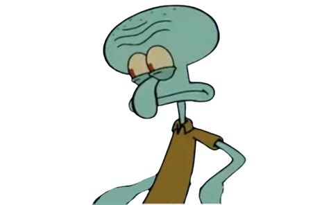 Squidward By Dracoawesomeness On Deviantart