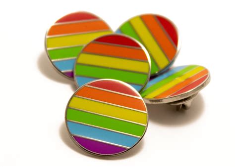 Rainbow Rainbow Pin Rainbow Enamel Pin Rainbow Pride Rainbow Pride