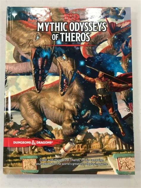 Mythic Odysseys Of Theros Dungeons And Dragons Adventure Campaign Book