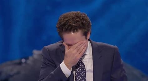 Joel Osteen Breaks Down In Nauseating Tears As He Brags To Congregation