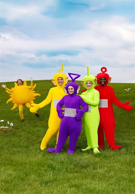 Laa Laa Adults Teletubbies Costume