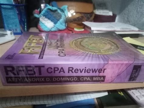 RFBT MCQ CPA Reviewer 2019 Domingo Hobbies Toys Books Magazines