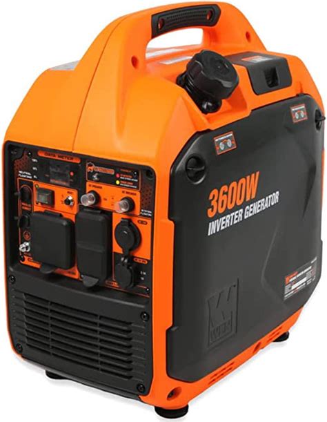 WEN 3600 Watt Portable Inverter Generator RV Ready Quiet And