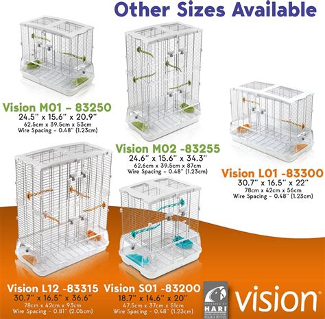 Vision Ii Model L01 Bird Cage Large