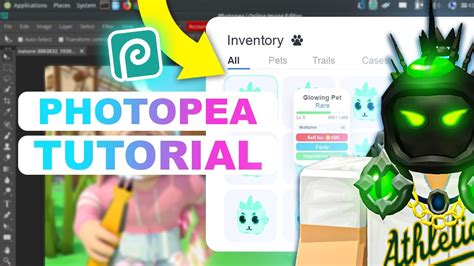 Photopea Roblox Ui Tutorial Easy In 2021 Part 1 Gfx Comet Youtube