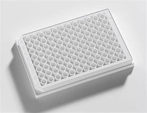 96 Well 350 µl White Clear F Bottom Assay Plate Porvair Sciences