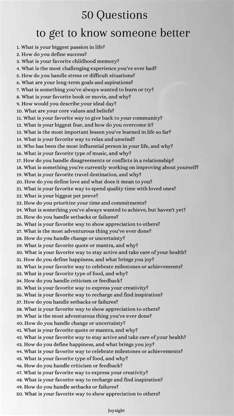 50 Questions To Get To Know Someone Better In 2024 Questions To Get To Know Someone Getting