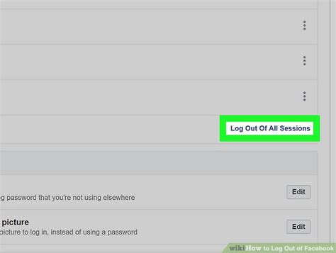 4 Easy Ways To Log Out Of Facebook Wikihow