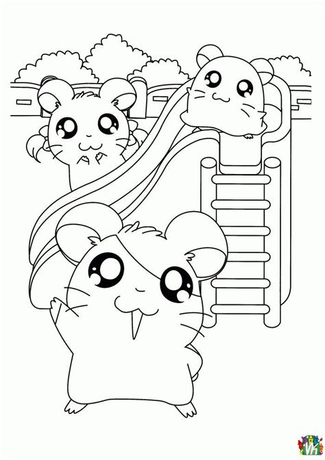 Piirustus Hamsterit V Rityskuvat Verkossa Varityskuvat Coloring