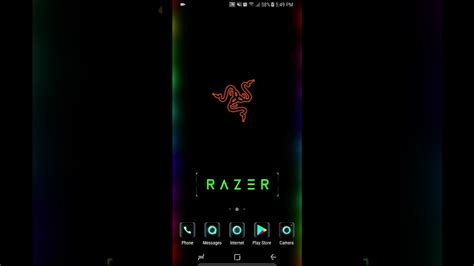 Razer Chroma Live wallpaper for Android - YouTube