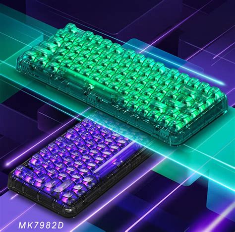 Dell выпустила полностью прозрачную игровую клавиатуру с RGB-подстветкой