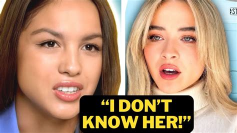 Olivia Rodrigo Finally Breaks Silence On Hating Sabrina Carpenter YouTube