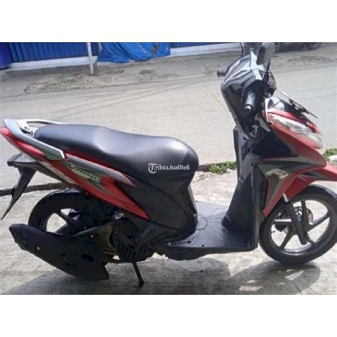 Motor Honda Vario Tahun 2014 Merah Bekas Surat Lengkap Orisinil Di