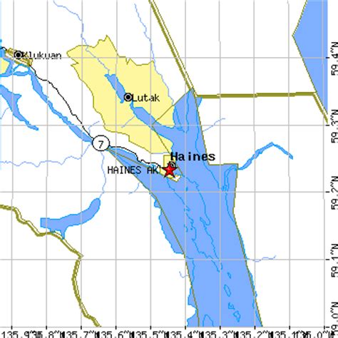 Haines, Alaska (AK) ~ population data, races, housing & economy