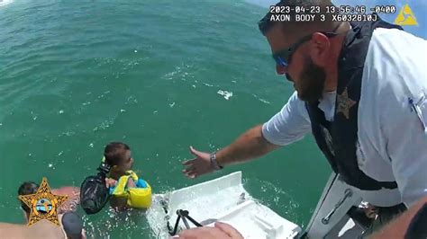 Watch A Rescue From A Rip Current Off Anna Maria Island FL Bradenton