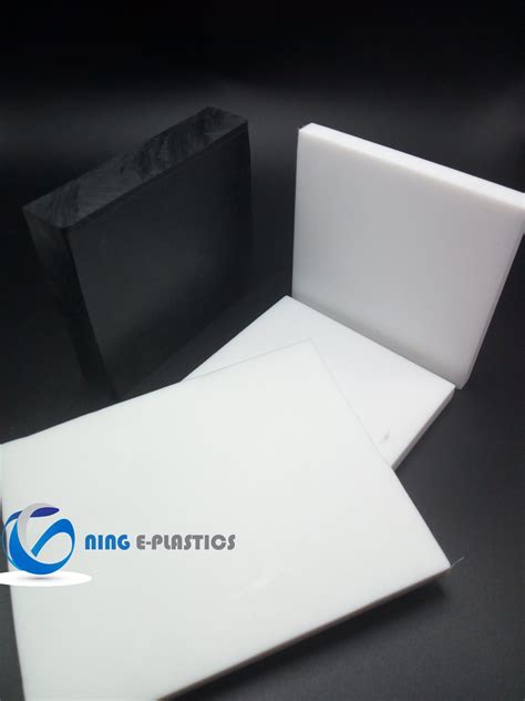 White And Black Color Ptfe Skived Sheet Plates China Teflon Moulding