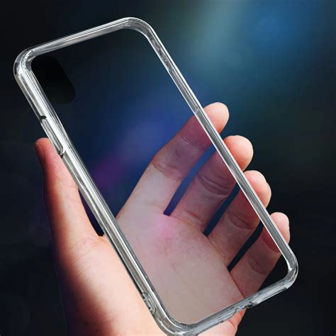 Luxury Clear Tempered Glass Phone Case For Iphone Plus Full