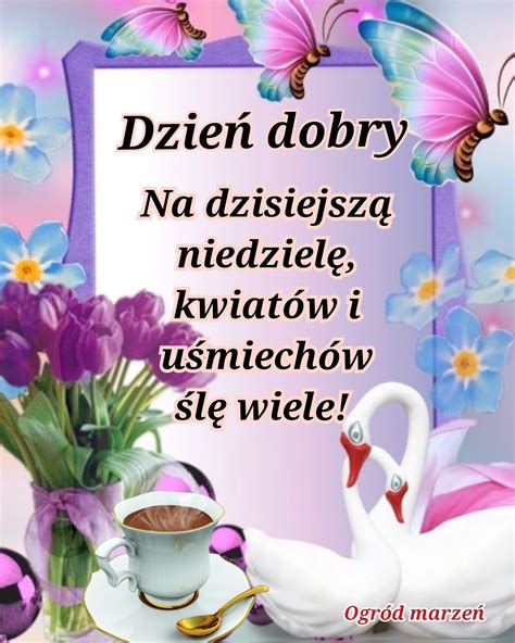 Udanej niedzieli Wam życzę Home decor decals Good morning Home decor