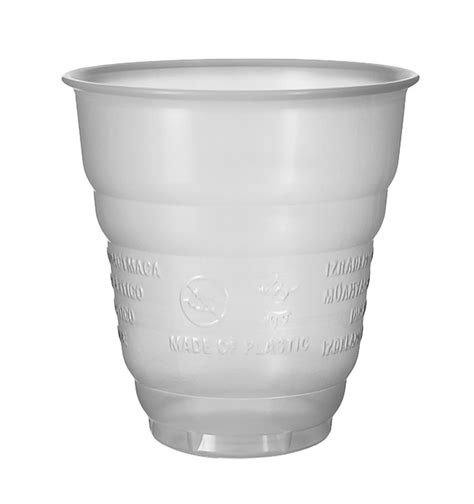 Vaso Plástico Vending Design Blanco Satinado 166ml Ø7 0cm 100 Uds