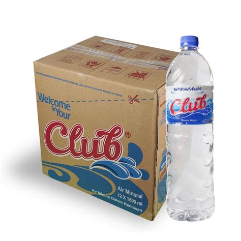 Jual Club Air Mineral Botol 1500 Ml Isi 12pcs 1 Dusboxkarton