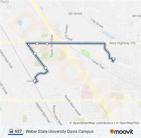 Weber State University Davis Campus Map Map