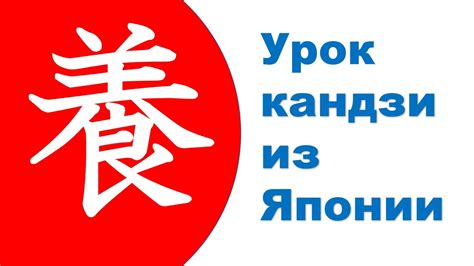Кандзи для 4 класса 76.養 - YouTube